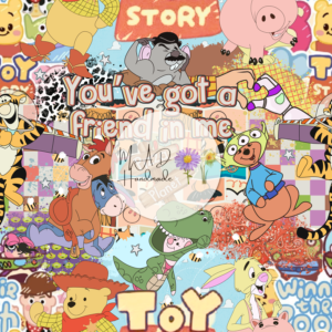 Toy Story Pooh Collage